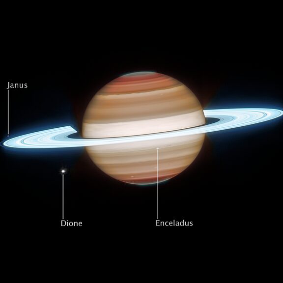 Saturn infrared jwst 2026