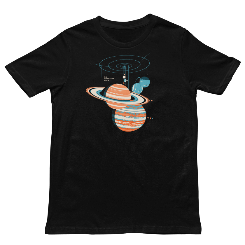 Planetary Society member t-shirt
